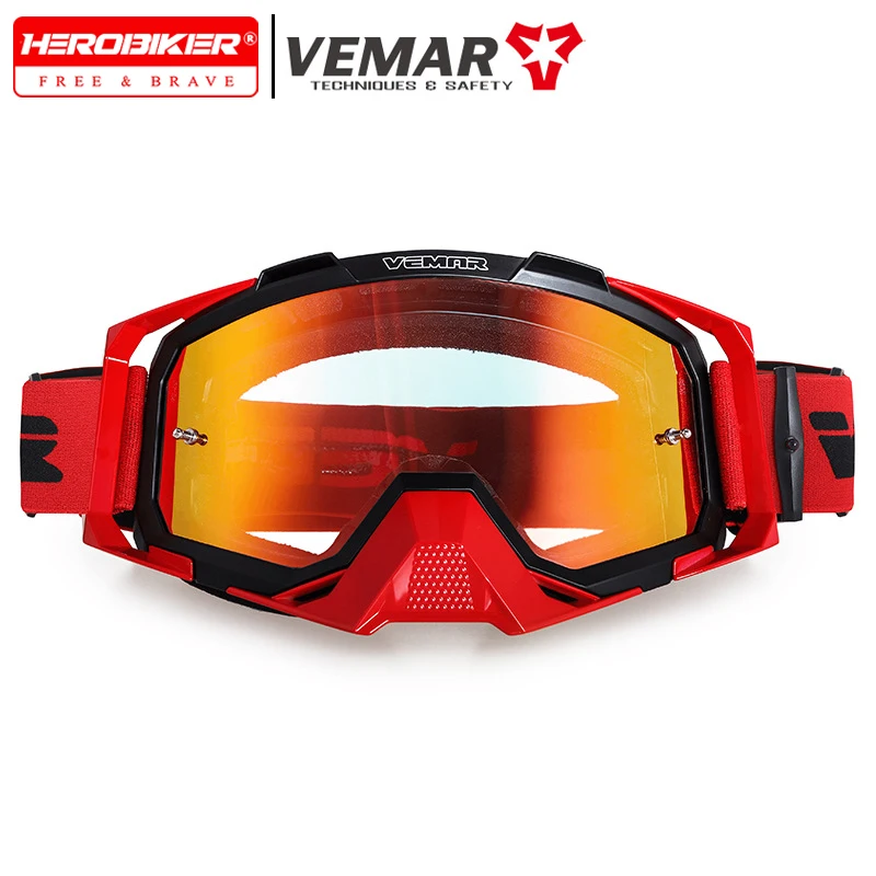 

Motorcycle Goggles Wind-proof Men's Cross-country Helmet Goggles Dust-proof Wind-proof Goggles Ski Glasses Sports Equipment