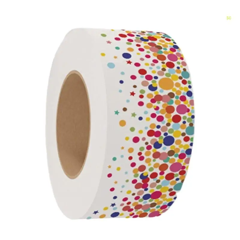 학교 게시판 칠판 장식 Dropshipping에 대한 감자 테두리 트림 스티커