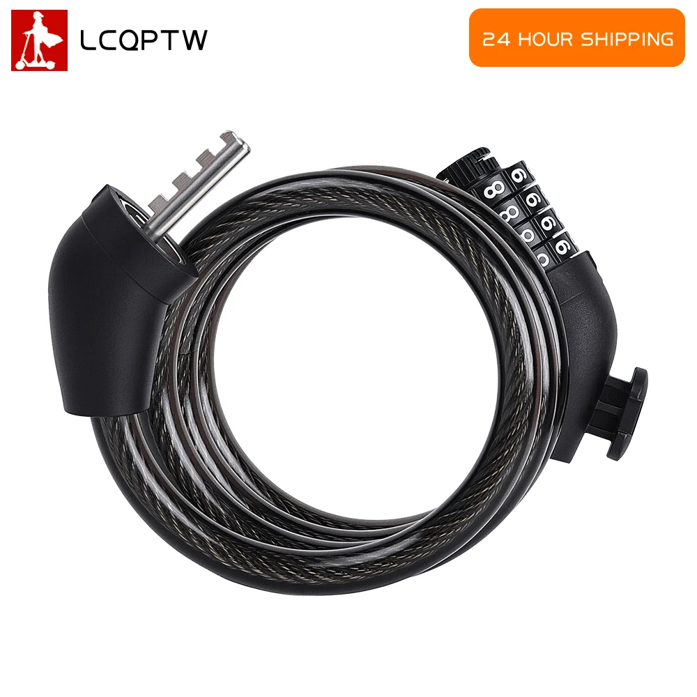 

4 Digit Password Lock Anti-theft Lock Universal for Scooter for Xiaomi M365 4 4Lite 4Pro 5 5Pro 5Max for Ninebot G30 G2 G3 E3 F3