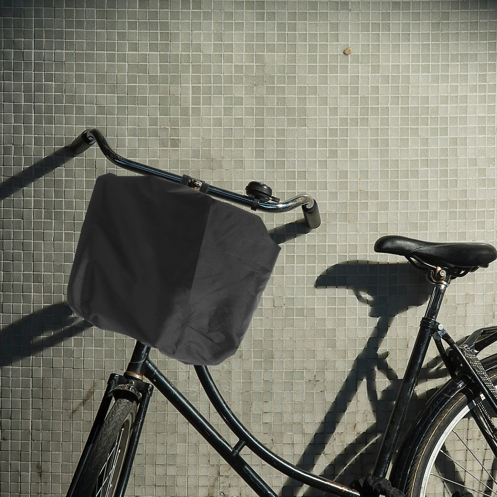

Waterproof Bike Basket Cover Black Electric Bicycle Liner Front Storage Protector Cycling Accessories Rain Hood