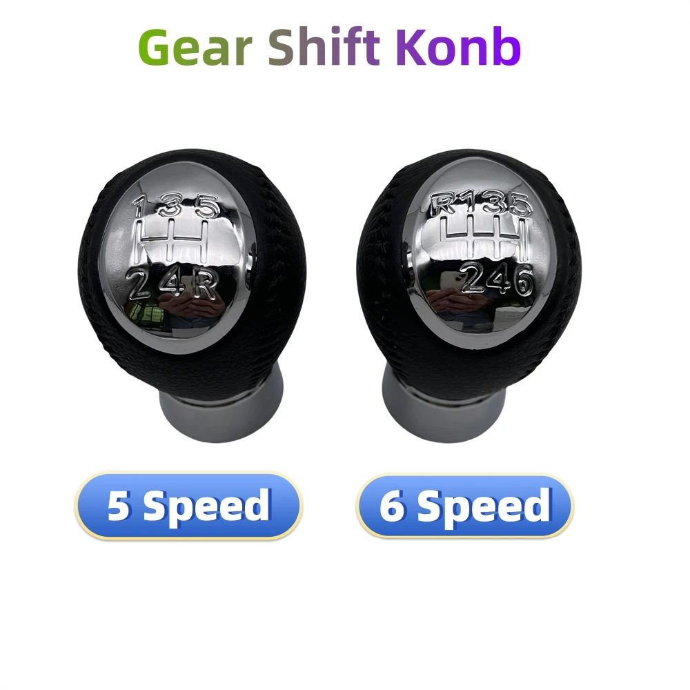 Hight Quality Gear Shift Knob 5/6 Speed For MAZDA 323/323F 626 GF/GW PREMACY CP MPV XEDOS 6 RX-8 3 BK 5 CR 6 GG/GY Auto Parts