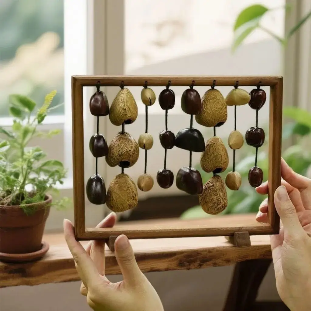 Nut Shell Wind Chimes Meditation Sound Healing Mindfulness Yoga Bells Spiritual Relaxation Musical Instruments Home Decor Gift