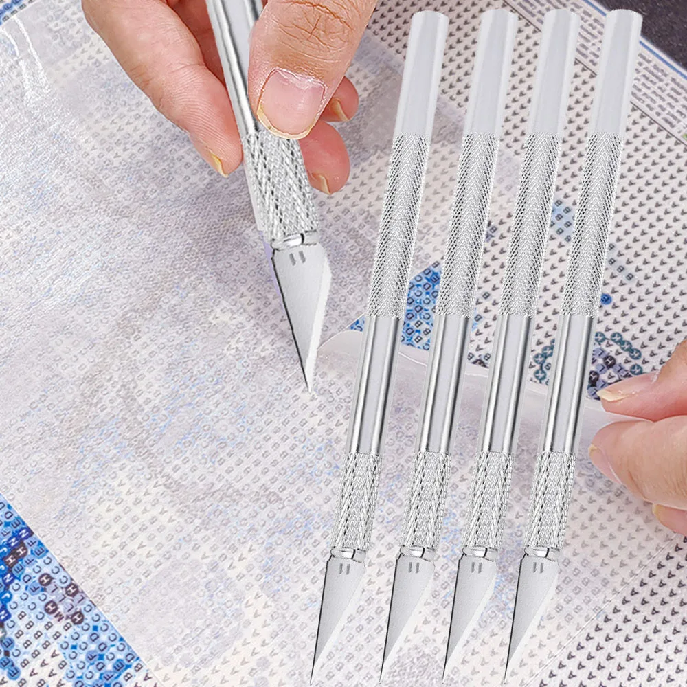 1PC 5D Diamond Painting Paper Cutter Knife DIY Embroidery Cross Stitch Tools Accessories Art Knife Paper Cutter