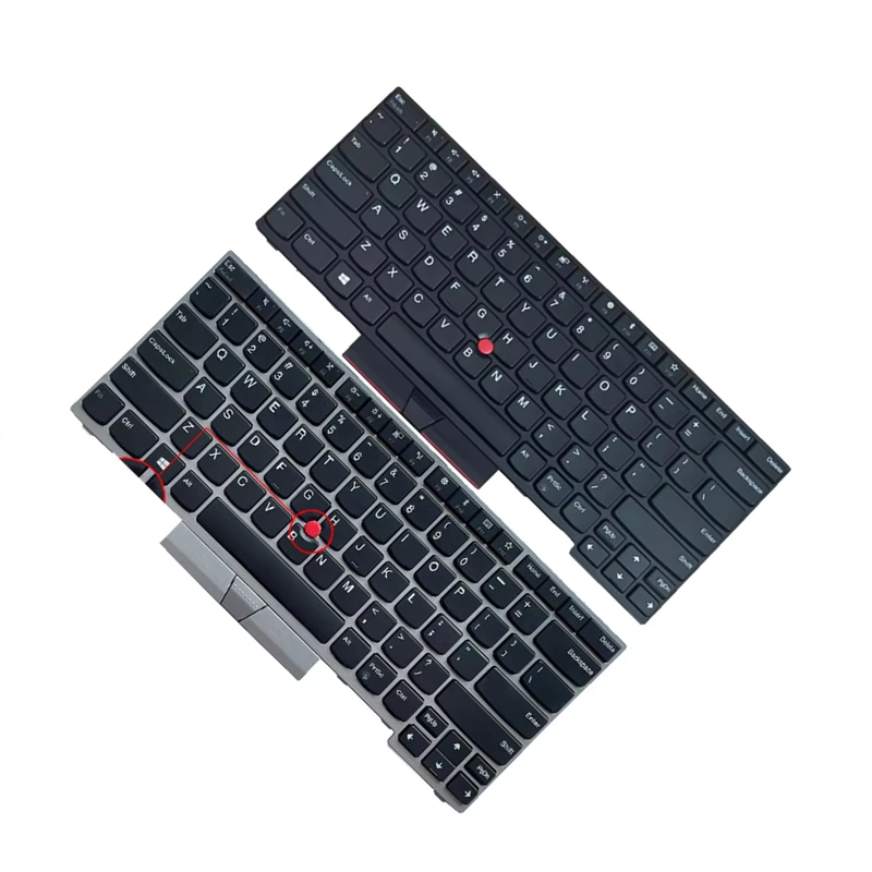 米国/RU/SP/BR/JP ノートパソコンのキーボードレノボ E480 E485 E490
