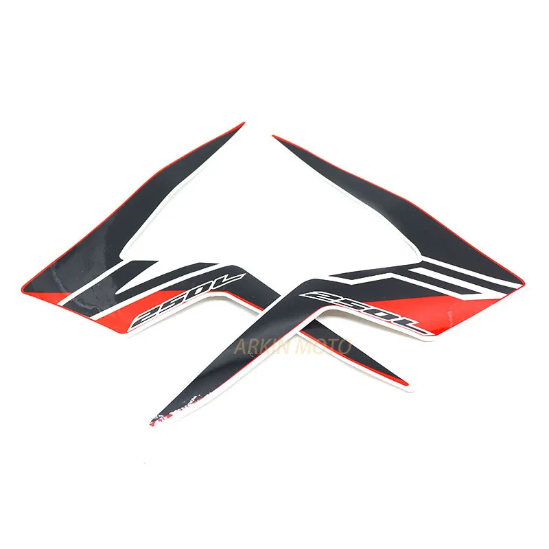 For HONDA CRF250L CRF 250 L 250L Motorcycle Waterproof Decal Sticker Side Fuel Grip Traction Tank Pad Protector Stickers