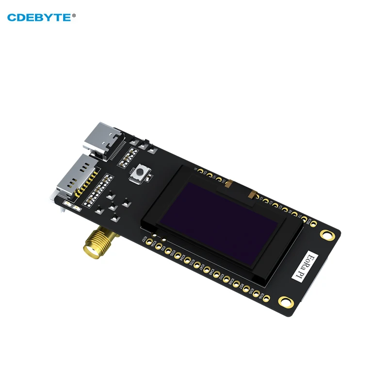 868/915MHZ LoRa Spread Spectrum WiFi Test Board BLE5.0 ESP32-S3 SX1268 2.4GHz CDEBYTE EoRa-S3-900TB OLED Display TYPE-C