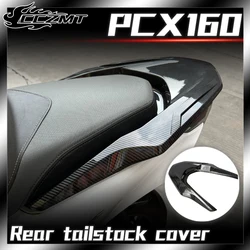 For HONDA PCX160 Pcx160 PCX 160 2021 2022 2023 Accessorie Motorcycle Carbon Fiber Rear Tail Seat Cover Luggage Rack Trim Guard