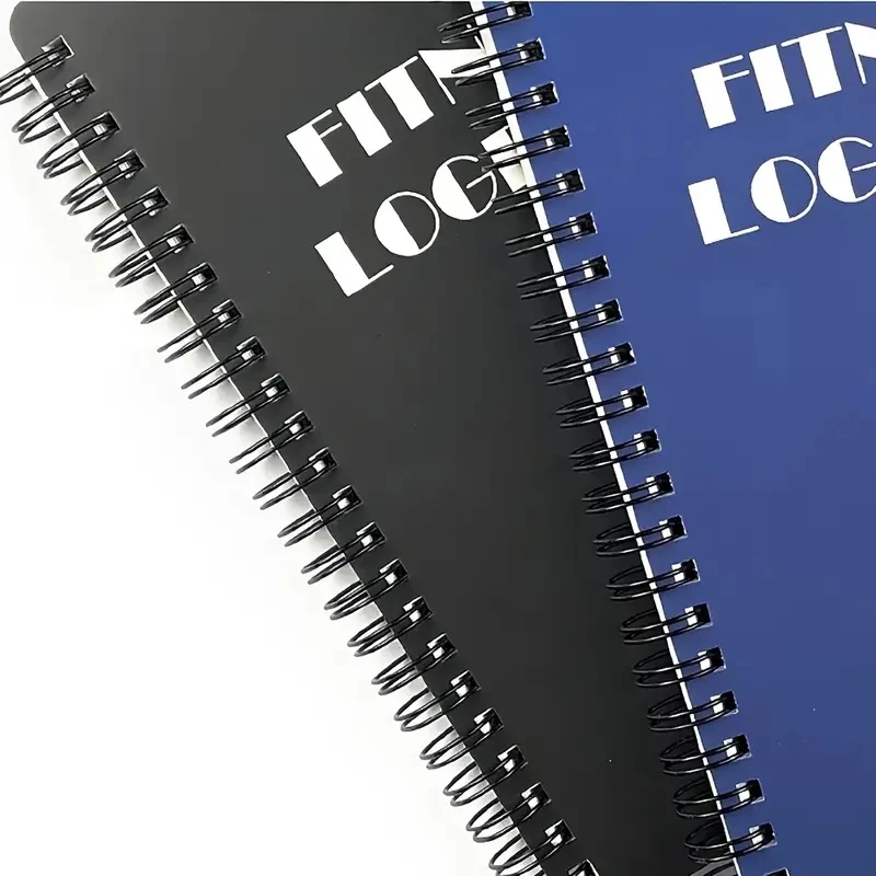 A5 Coil book Achieve Your Fitness Goals Training Planning Note Book Suitable for Weight Loss, Bodybuilding, Gym