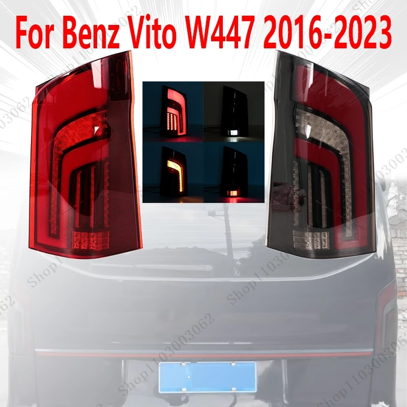 

Car Tail Lights For Benz Vito W447 2016-2023 External Rear Turn Signal Reverse Signal Light Daytime Running Light