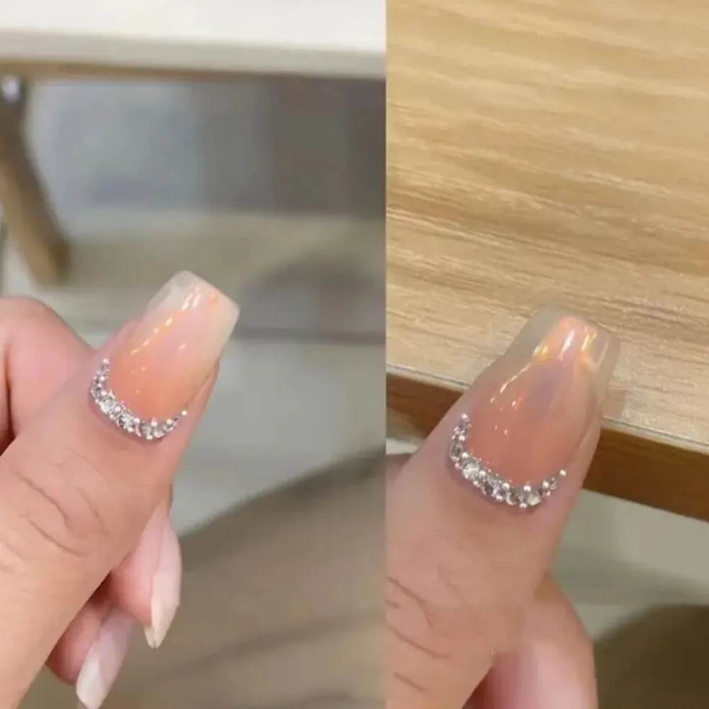 0,2 g/Box Aurora Sunset Orange Nagelpulver Spiegeleffekt Mondlicht Chrom Pigmentstaub für Gelpoliermittel Nail Art Dekorationspulver