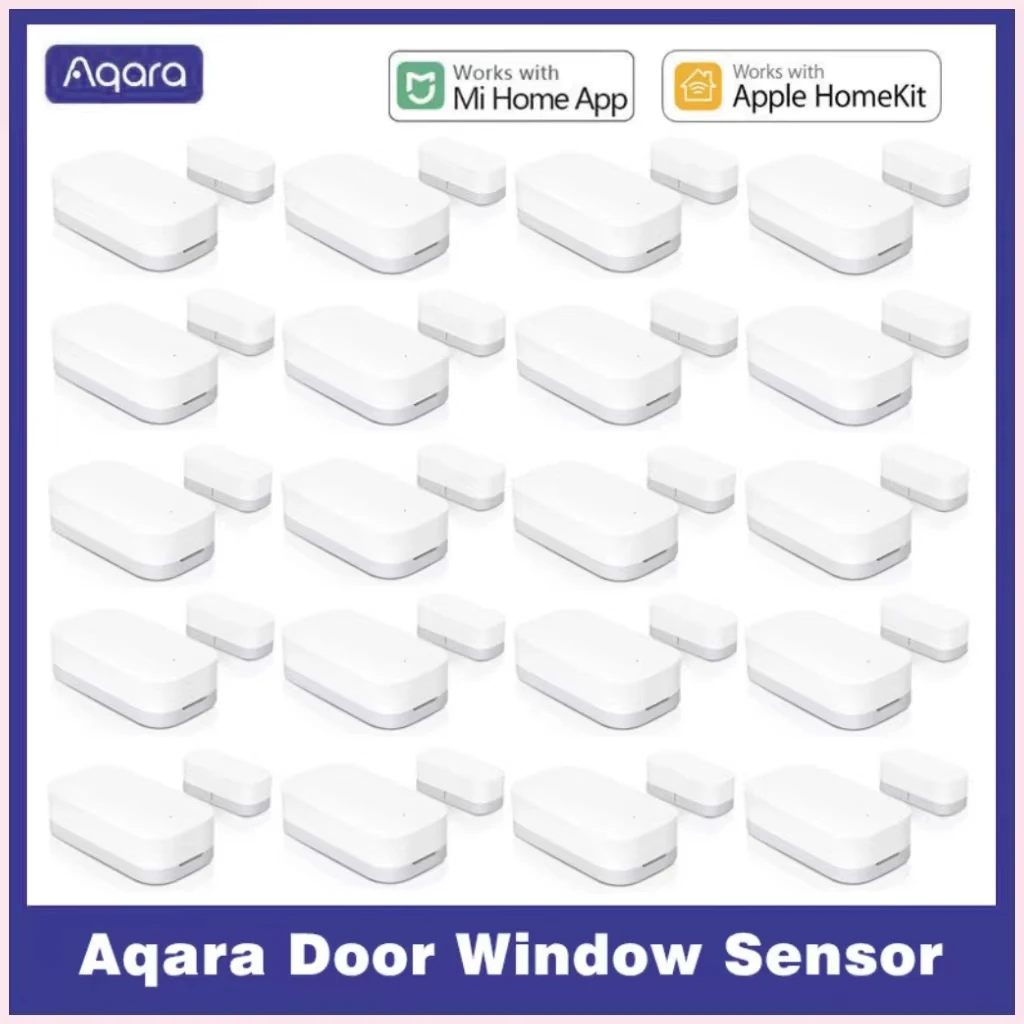 Aqara sensore finestra porta Zigbee connessione Wireless Smart Mini sensore porta funziona con APP HomeKit Mi Home per Xiaomi Smart Home