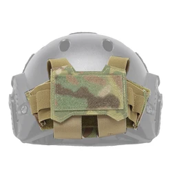 Tactical Helmet Battery Pouch Airsoft FAST Helmet Cover Pouch Hunting Helmet Removable Counterweight Rear Bag Gear