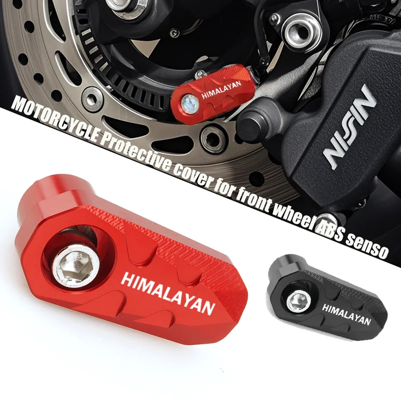 Motorrad CNC Hinterrad ABS Sensor Schutzabdeckung Passend für Royal Enfield Himalayan 411 450 HIMALAYAN 450 Himalayan450