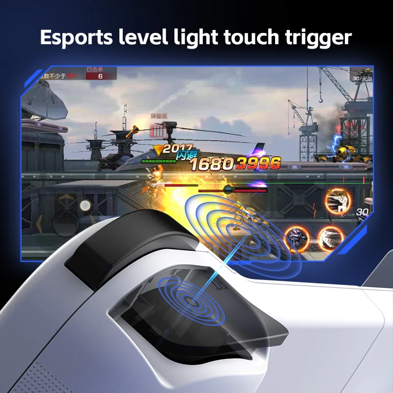 D3S تلسكوبي وحدة تحكم ألعاب الهاتف المحمول لنظام أندرويد/iOS/الكمبيوتر/التبديل سماعة لاسلكية تعمل بالبلوتوث قاعة الزناد عصا التحكم غمبد هدية