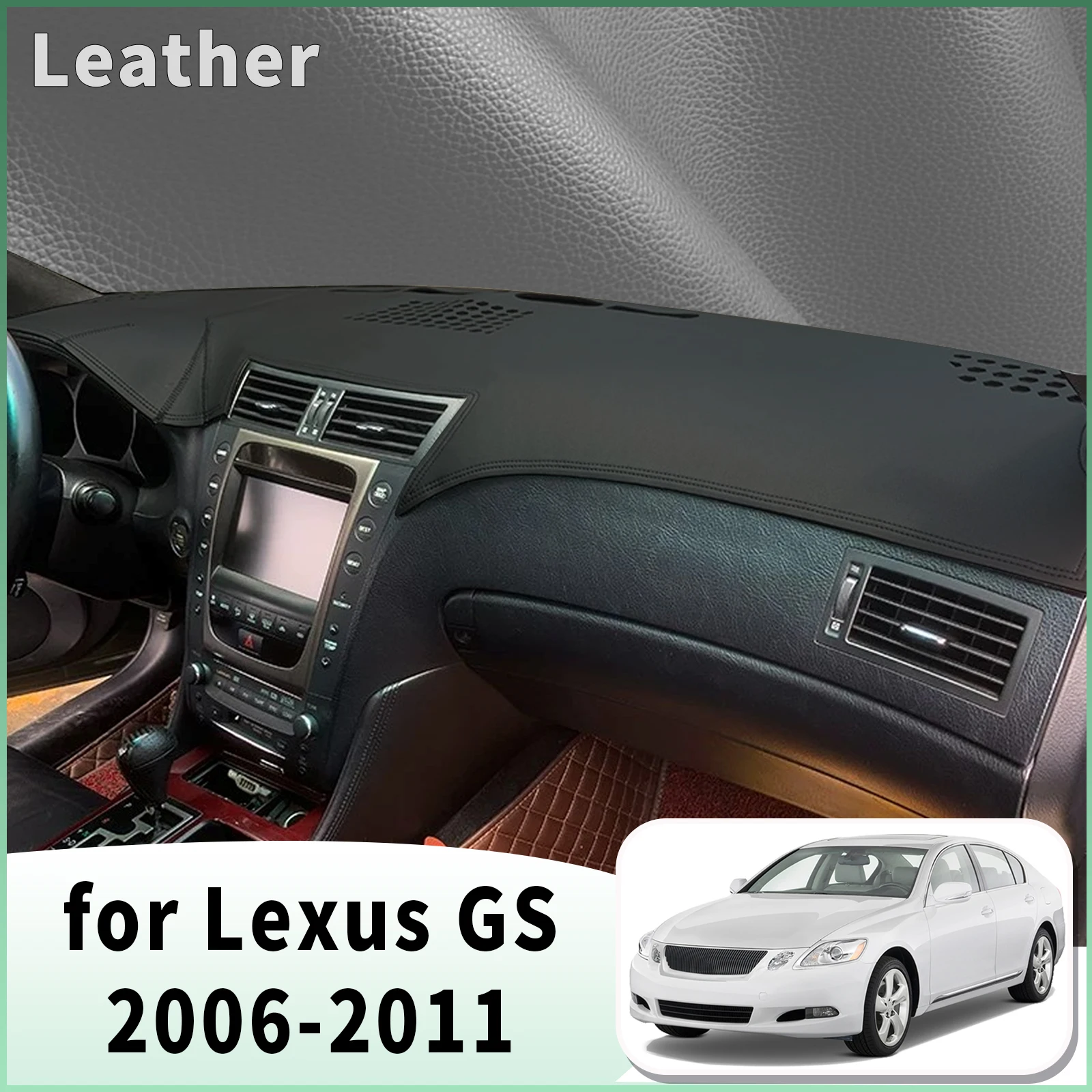

for Lexus GS GS300 GS430 GS450h GS350 GS460 2006~2011 Dash Mat Dashboard Cover Dashmat Universal Heat Insulation Sun Protection