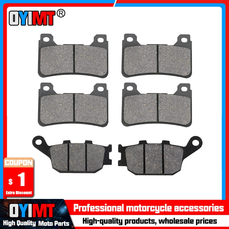 Motorcycle Front and Rear Brake Pads for HONDA CBR600RR CBR 600RR CBR600 RR CBR 600 RR 2005 2006