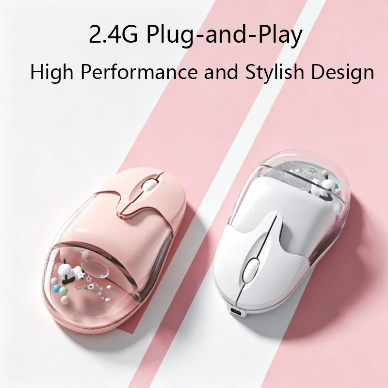Starry Sky Plush Mouse Bluetooth 2.4G Dual-Mode Color Backlight Low Noise Button Rechargeable Long Battery Life Mouse Office Use