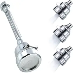 Water Tap Nozzle 360 Rotation Faucet Sprayer 2/3 Mode Kitchen Faucet Extender Aerator Splash Bubbler Kitchen Accessories
