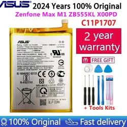 100% Original ASUS C11P1707 Phone Battery For ASUS Zenfone Max M1 ZB555KL X00PD 4040mAh High Capacity +Free Tools