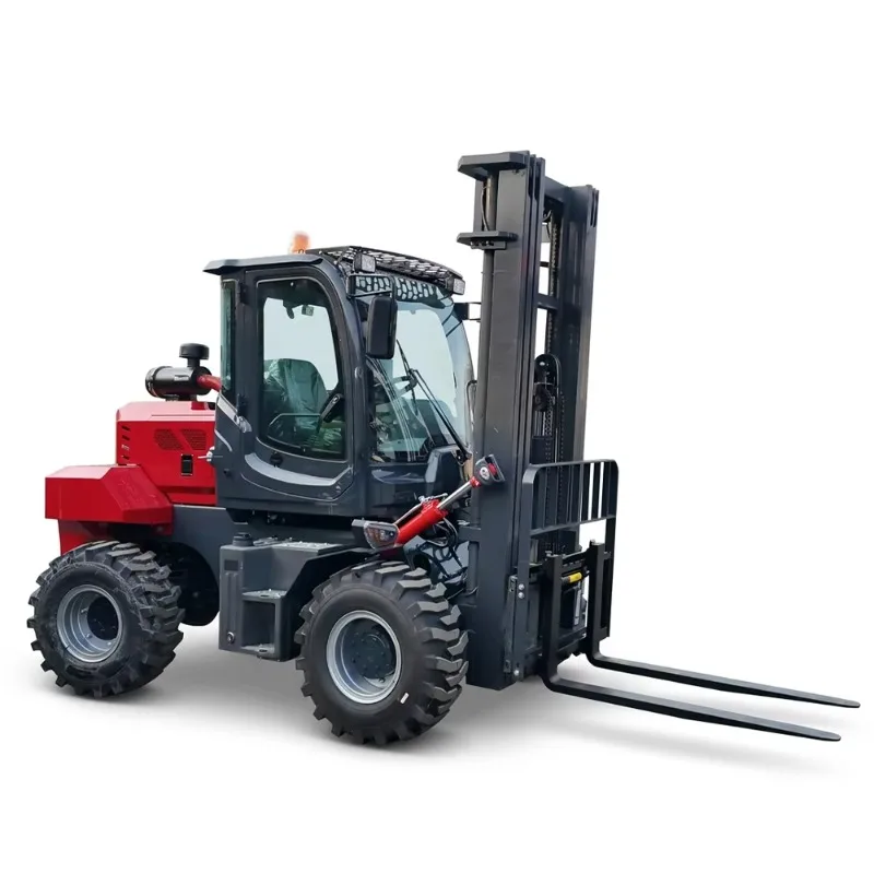 Top Grade Chinese New Multifunctional Mini Diesel Forklift Truck Factory Price Counterbalanced Warehouse Forklift view 2