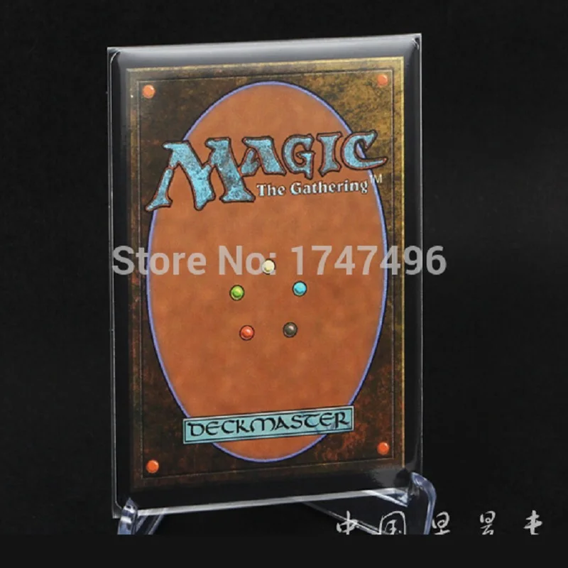 200pcs 64x89mm Japan TOP quality KMC Board Games clear Cards Sleeves Barrier Protector for magical game the cards holder