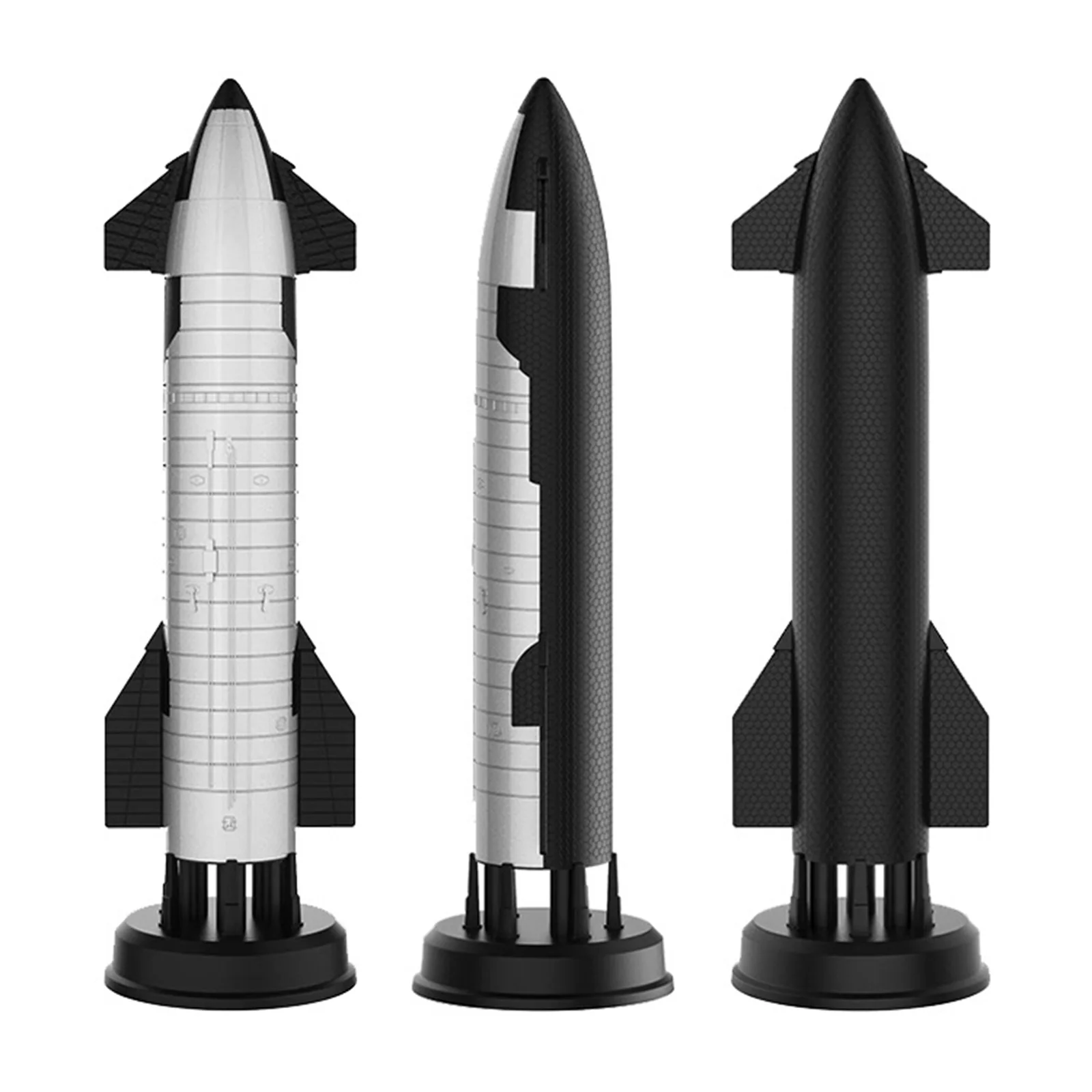 Simulation Rocket Model Spacecraft Decoration Heavy Dragon Space Model Home Decor Crafts Desktop Tabletop Fighter Toys Gifts