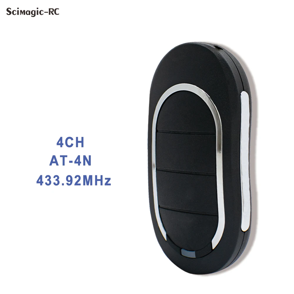 

New Alutech AT-4N Garage Gate Door Remote Control 433.92MHz Dynamic Code 4 Buttons Barrier Control Transmitter