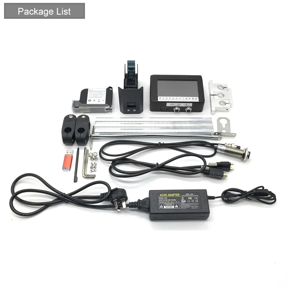Impressora Jato de Tinta Automática, Code Machine, Touch Screen, TIJ Print Logo, QR Code, Barcode Assembly Line, 12.7mm-25.4mm, 4.3"