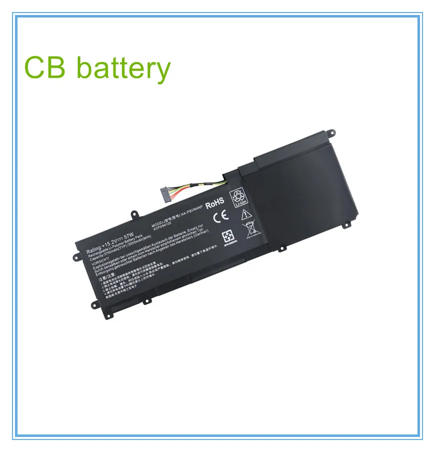 High quality AA-PBVN4NP 15.2V 57Wh Laptop Battery for  6 15.6