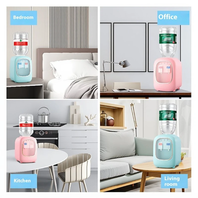 K1AD فوري موزع الماء الساخن مضخات مياه المياه المحمولة مع ملمس ABS لدرجة حرارة قابلة للتعديل للسفر