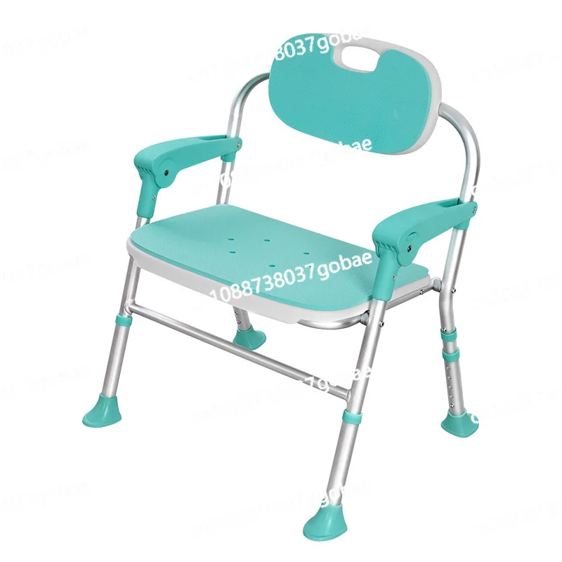 Folding chair aluminum alloy elderly bathroom bath chair Japanese bath chair the elderly Japanese shower