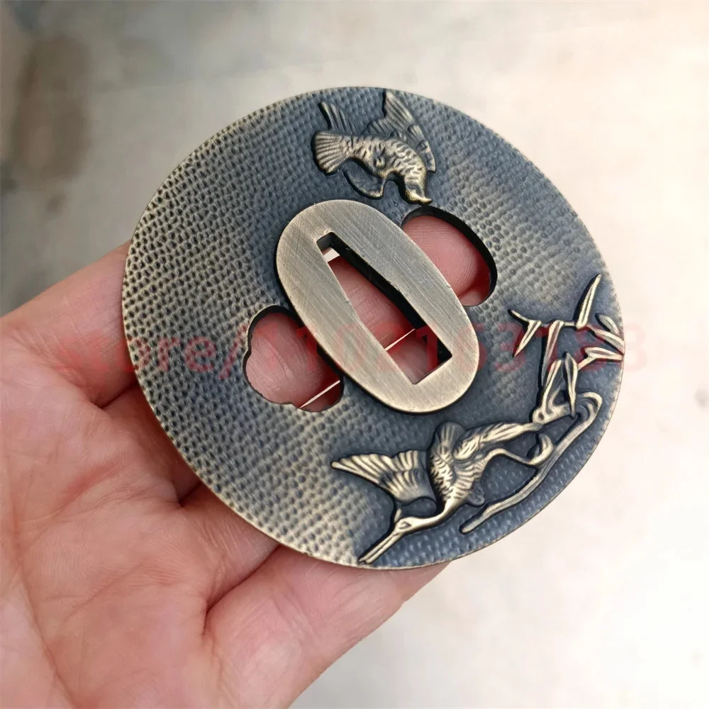 Alloy Tsuba Handguard Guard For Japanese Real Japan Samurai Katana Sword FIttings Accessory Parts Nice - view 6