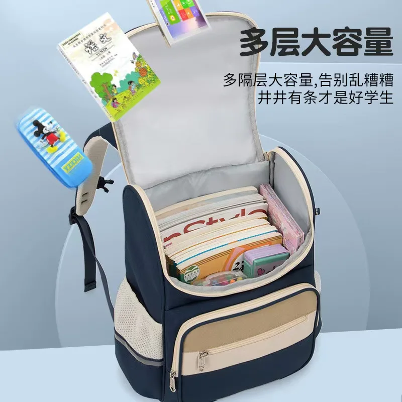 Elementary school backpack for grades one, two, three, four, five, and six, ultra light, durable, and dirt resistant Japanese st