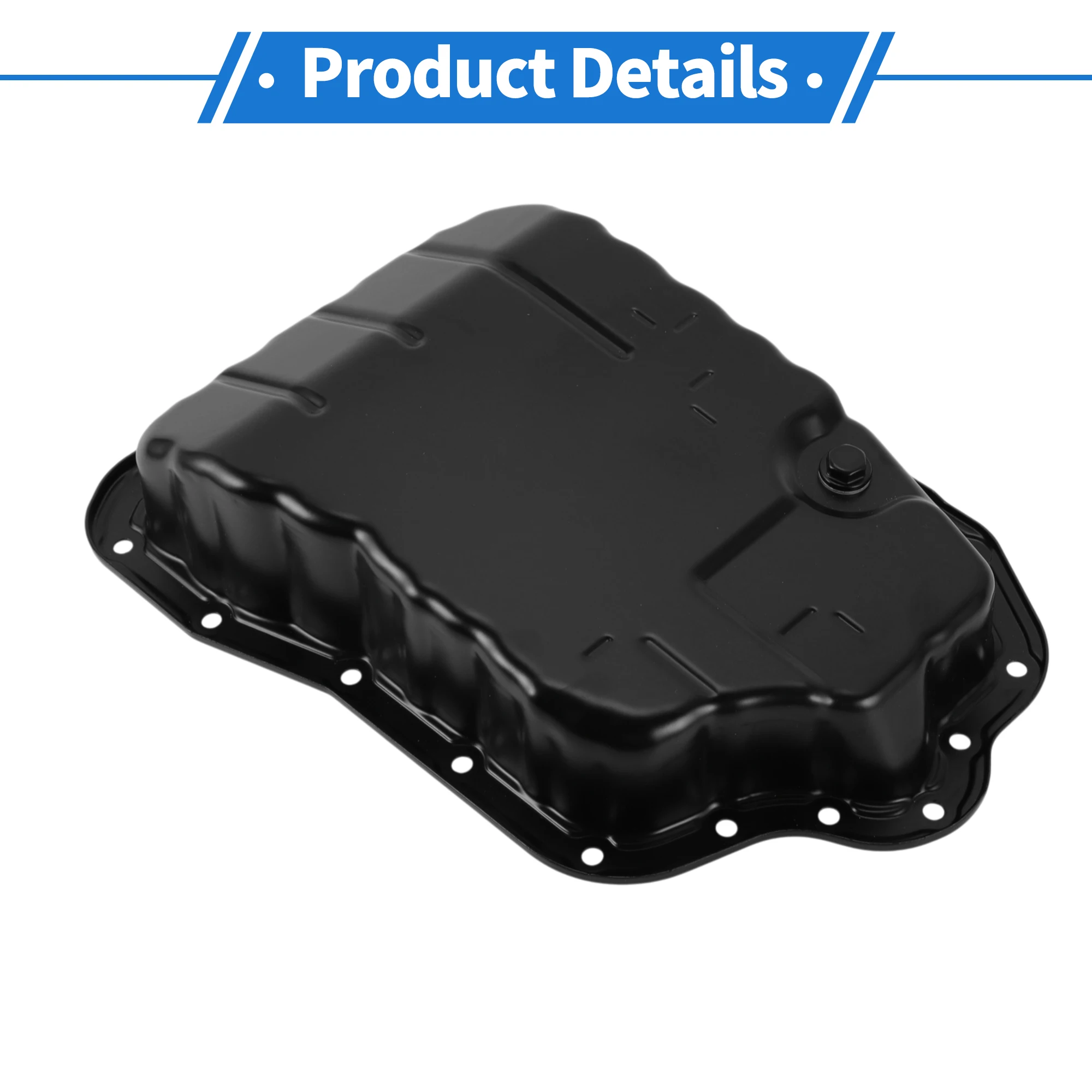 

UXCELL No 3510673021 Масляный поддон двигателя, масляный поддон, поддон трансмиссии для Toyota Camry 2015-2018, стальной черный