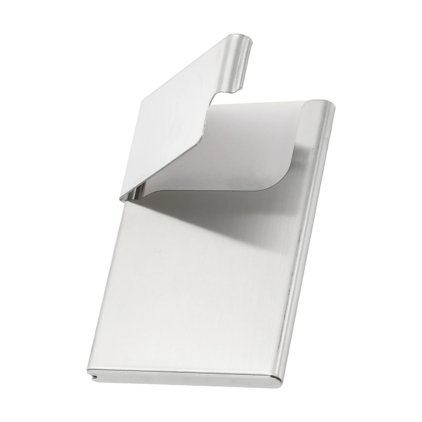 1/2Pcs Metal Business Card Holder Professional Name Card Holder Business Card Pocket Case for Men & Women Credit ID Organization