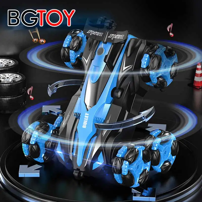 

BGTOY 2.4G RC Car With Spray 360° Rotation 6-wheel Drive Remote Control Drift Stunt Car Boys Toys For Kids Birthday Gifts