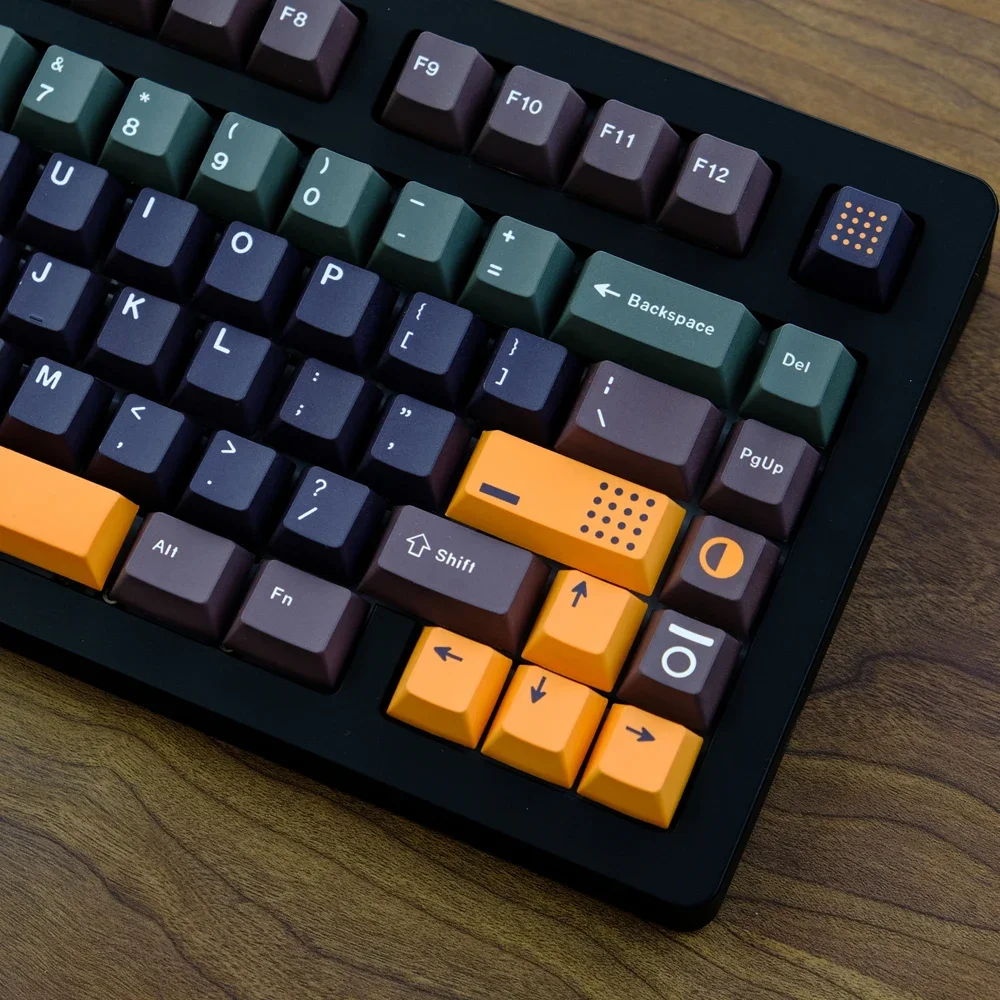129 Keys/set  GMK RESONANCE Keycaps Set Cherry Prrofile PBT Dye Subb Lightproof Keycap For 61 68 75 84 87 96 98 104 108