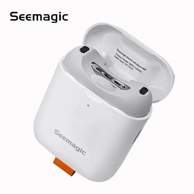 

Seemagic MINI Электрические кусачки для ногтей Автоматические с легким портативным ремешком для ногтей для взрослых и детей Уход за ногтями на пальцах и пальцах слишком