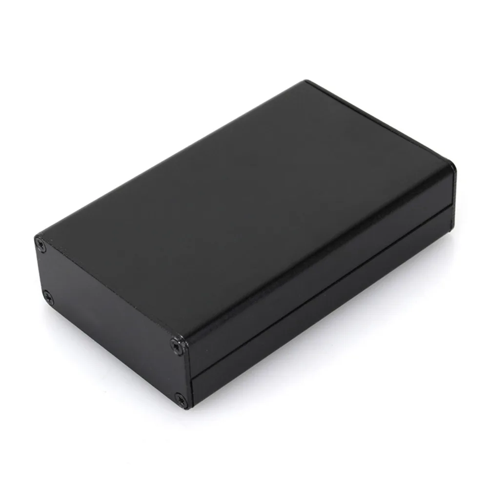 Enclosure Box 80*50*20mm Junction Box Aluminum Black Connection Box Electrical Enclosure Electronic Enclosure