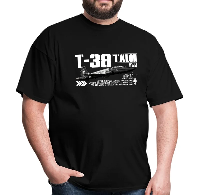 

T-38 Talon Supersonic Jet Trainer T-Shirt. Summer Cotton O-Neck Short Sleeve Mens T Shirt New S-3XL