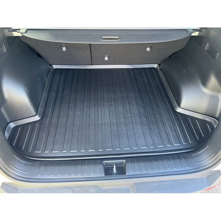 

Cargo Liner for Hyundai Tucson 20222025 Without Subwoofer 100 Protection Custom Fit Car Trunk Mat AllSeason Cargo Mat 3D Shaped