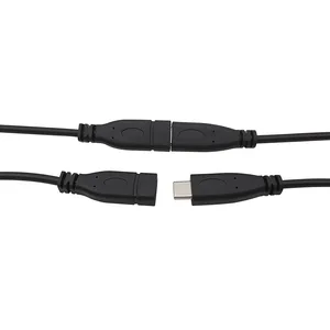 USB-Typ C-Stromversorgung vom Typ C männliche und weibliche Stecker, Steckerladegerät, 2 Stifte, 4 Stifte, USB-C-DIY-Reparaturkabel, Drahtschweißung, 0,3 m, 1 m, 2m 12 Hauptverkaufsanschluss für Schweißmaschinen - №5