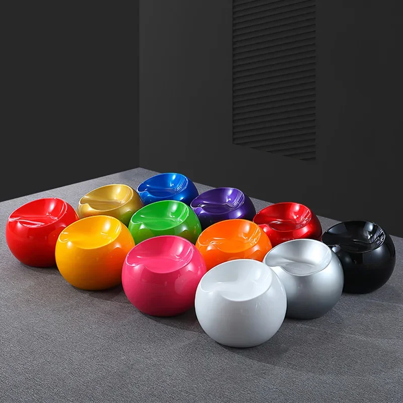 FRP seat ornament office building meeting room reception indoor rest stool outdoor shopping mall