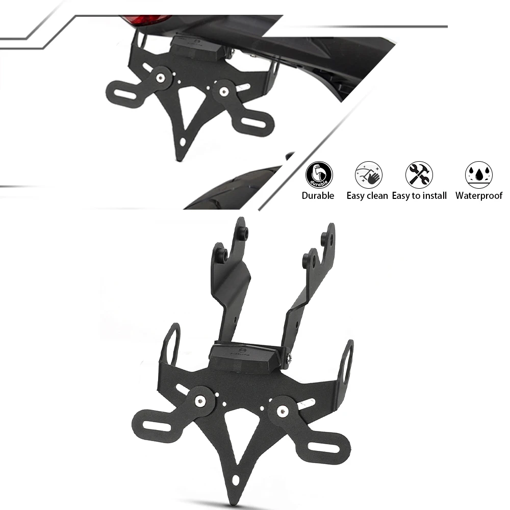 

MT-09 Rear Tail Tidy Fender Eliminator Kit Motorcycles For YAMAHA MT-09/SP MT09 2024 2025 2026+ License Plate Holder Bracket