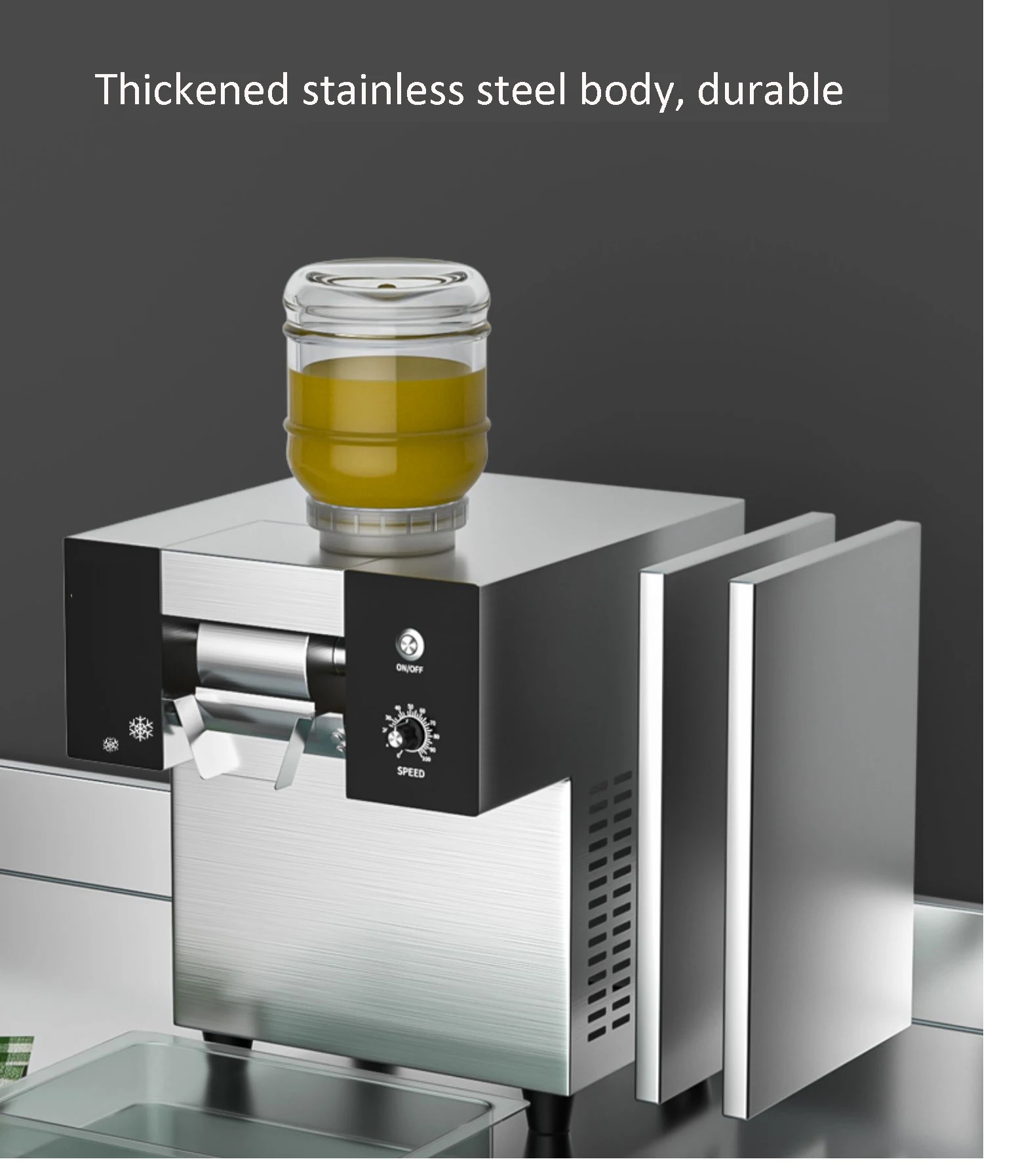 آلة صنع الثلج التجارية ندفة الثلج آلة Bingsu الكورية 110 فولت 220 فولت عالية الفعالية عصير الحليب البيرة آلة صنع ندفة الثلج