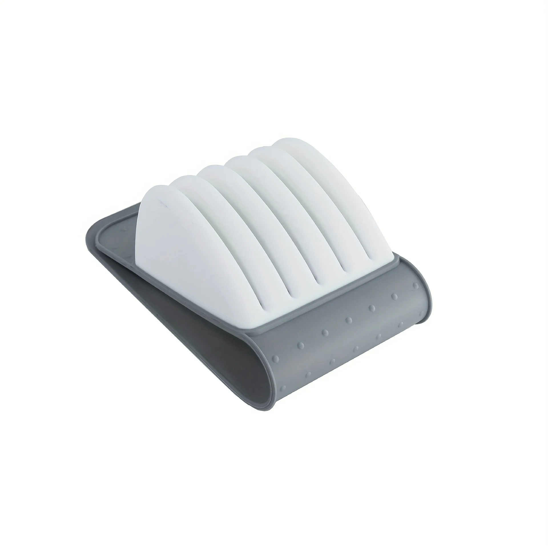 5-slot kitchen silicone knife holder - small knife holder drawer storage pad, space saving, used for drawer storage rack of food