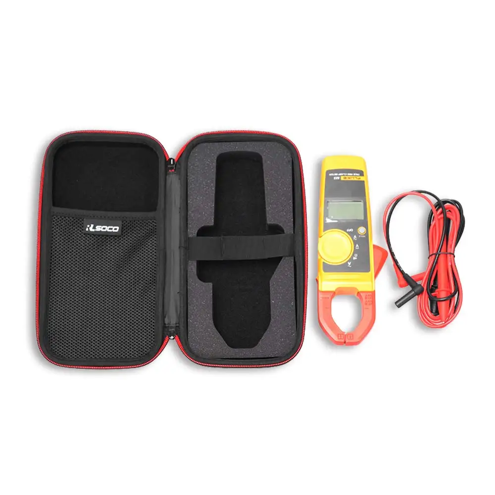 Protective Hard Case for Fluke 323/302+/324/325 Clamp Meter & Works with KAIWEETS HT206D/HT206A Digital Clamp Meter