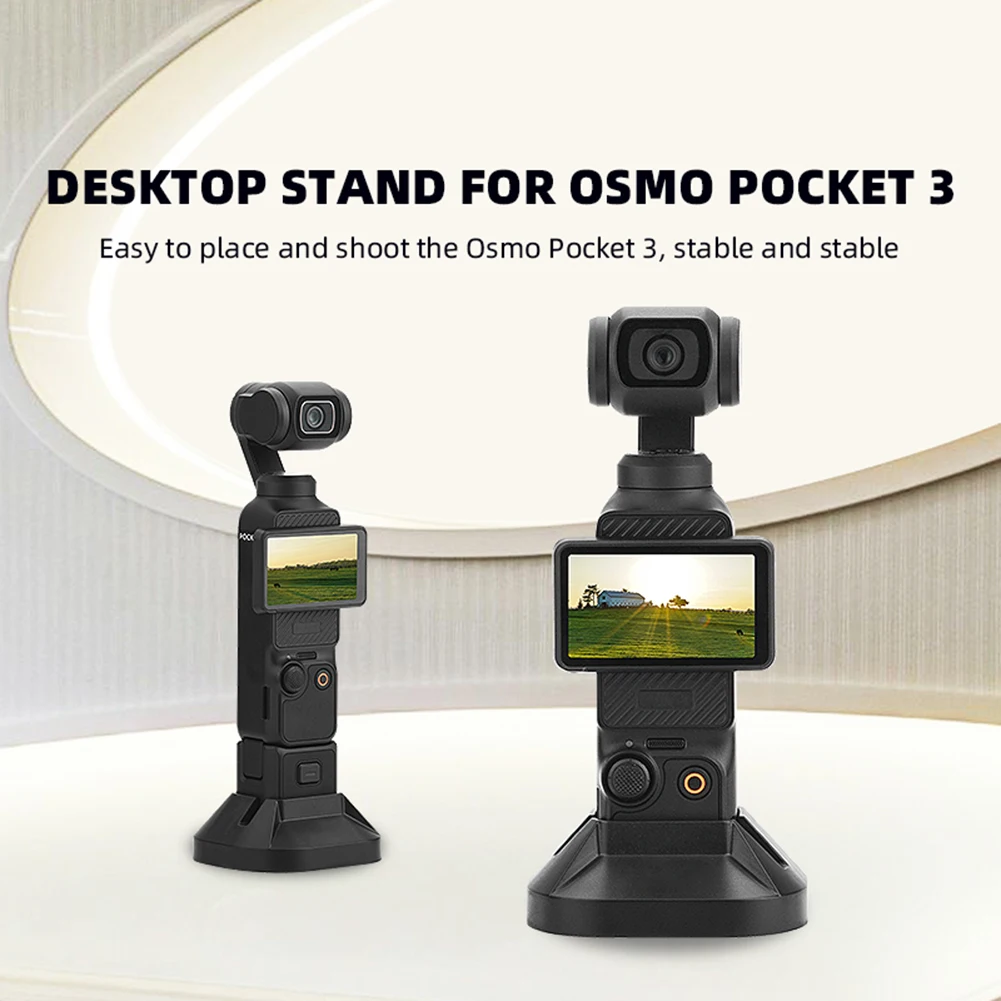 

Camera Mount Bracket Handheld Module Holder Camera Support Stabilizer Compatible for OSMO Pocket 3 Camera