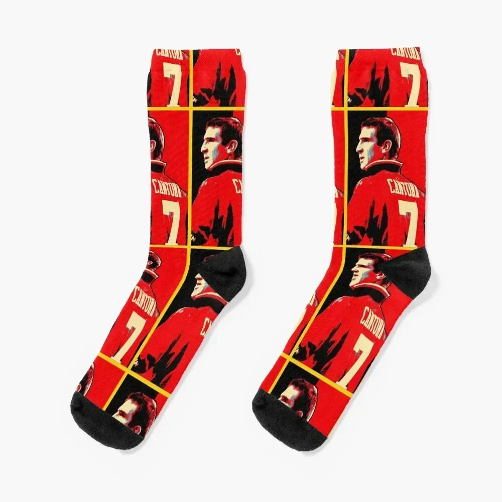 

Eric Cantona Artwork Socks kawaii Men's hiking hiphop Socks Female Men's