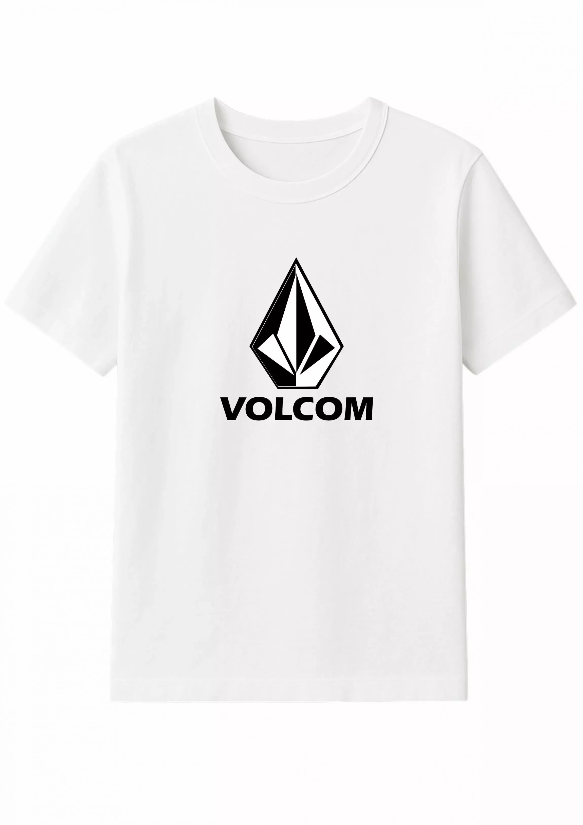 

Хлопковая футболка с графическим рисунком Volcom, унисекс, мужская и женская летняя модная брендовая футболка с коротким рукавом, роскошные повседневные винтажные топы в стиле ретро